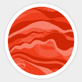 planet mars Sticker